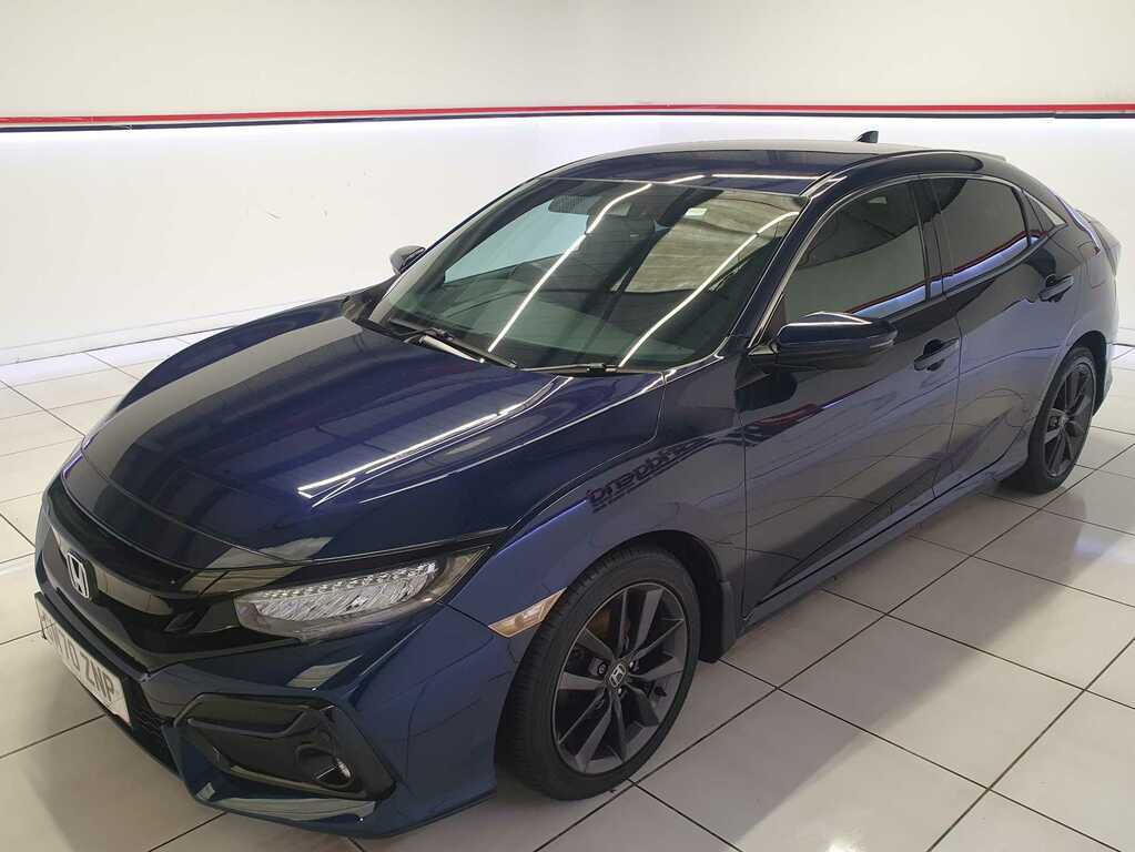 Honda Civic 1.0 Vtec Turbo Sr Hatchback GM70ZNP Blue #3