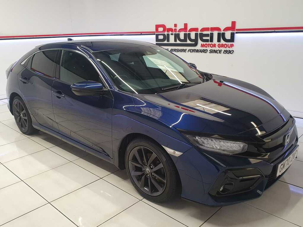 Honda Civic 1.0 Vtec Turbo Sr Hatchback GM70ZNP Blue #2