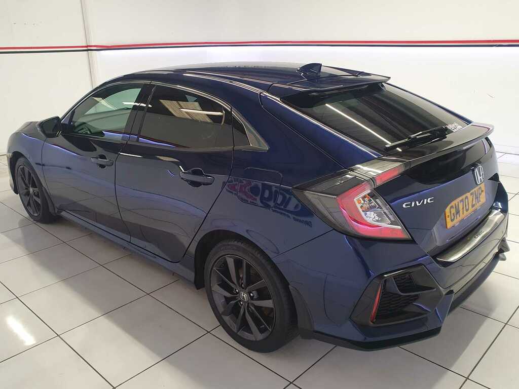 Honda Civic 1.0 Vtec Turbo Sr Hatchback GM70ZNP Blue #4