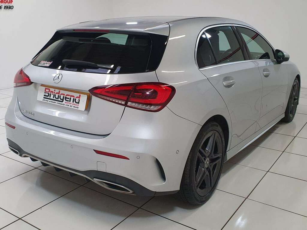 Mercedes-Benz A Class 1.5 A180d Amg Line Executive Hatchback EY68DZJ Silver #6