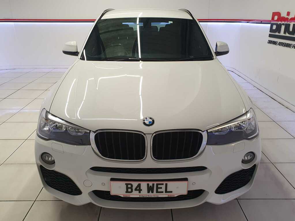 BMW X3 2.0 20D M Sport Suv White