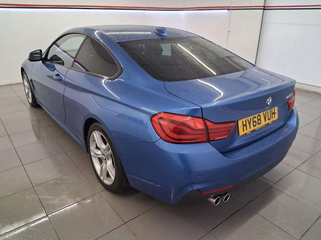 BMW 4 Series Gran Coupe 2.0 420D M Sport Coupe Blue #4