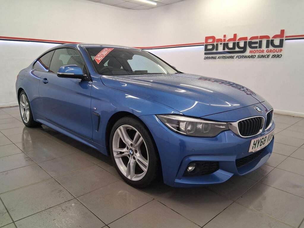 BMW 4 Series Gran Coupe 2.0 420D M Sport Coupe Blue #2