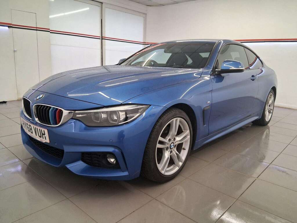 BMW 4 Series Gran Coupe 2.0 420D M Sport Coupe Blue #3