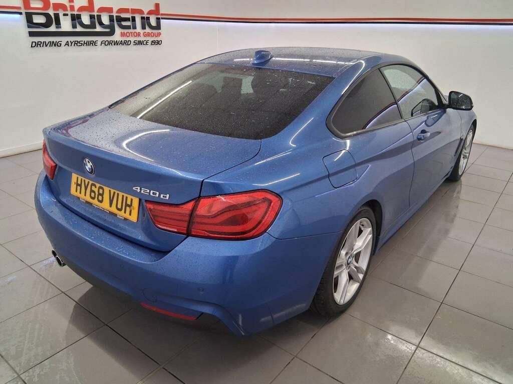 BMW 4 Series Gran Coupe 2.0 420D M Sport Coupe Blue #6