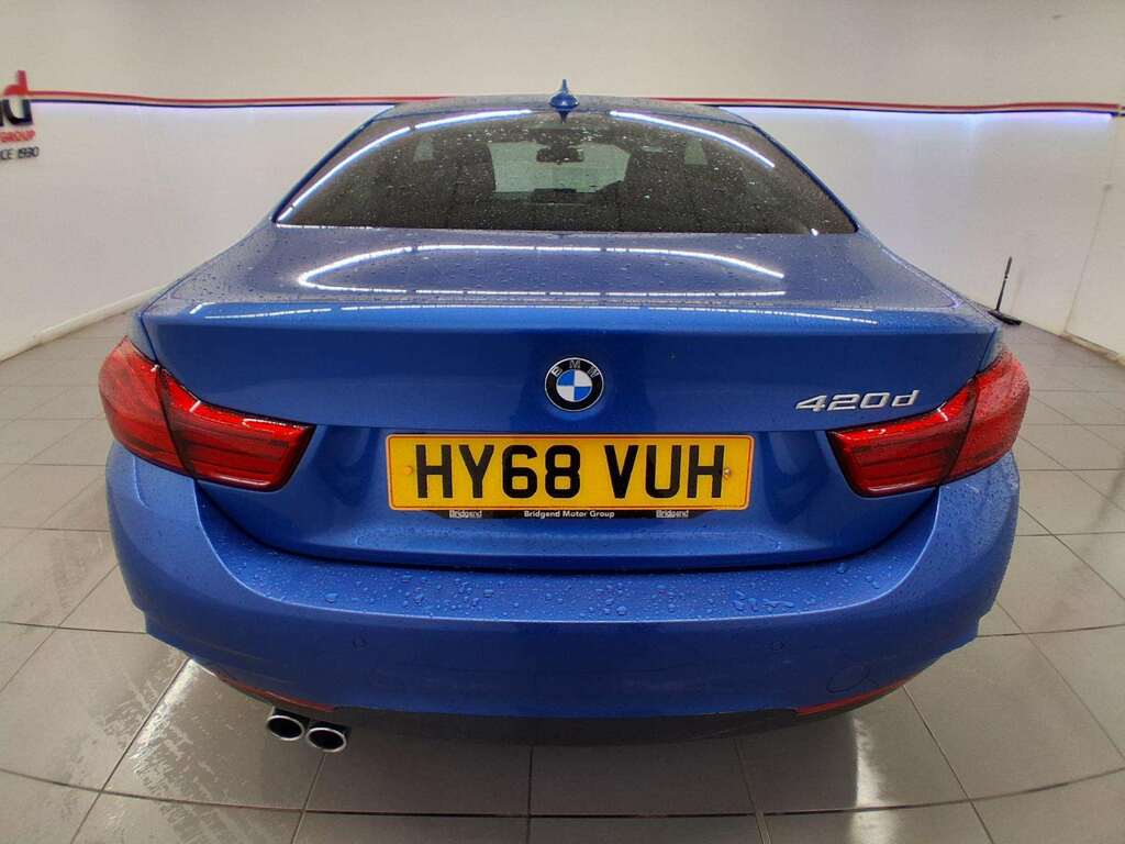 BMW 4 Series Gran Coupe 2.0 420D M Sport Coupe Blue #5