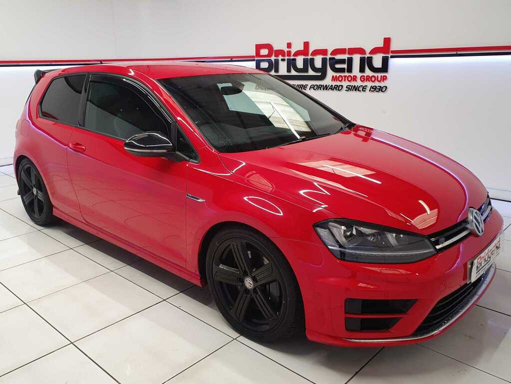 Volkswagen Golf 2.0 Tsi Bluemotion Tech R Hatchback Red #2