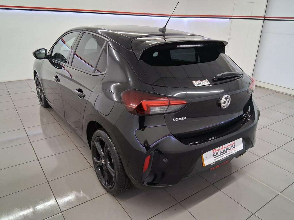 Vauxhall Corsa 1.2 Turbo Gs Line Hatchback GL72HCX Black #4