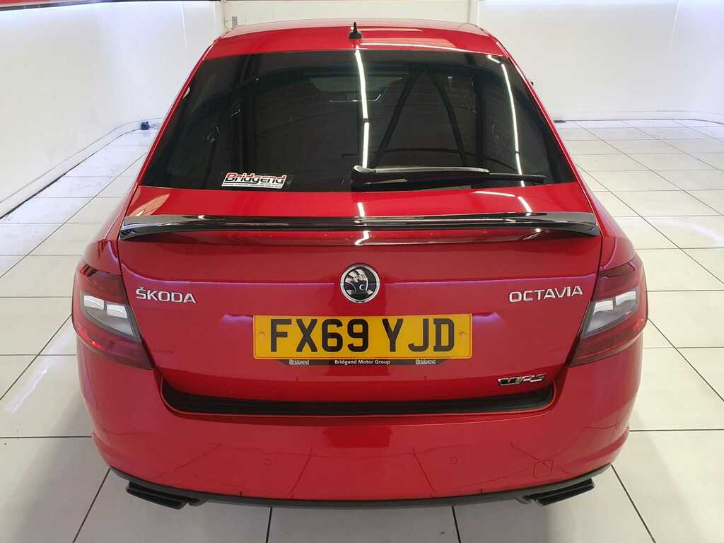 Skoda Octavia 2.0 Tsi Vrs Challenge Hatchback FX69YJD Red #5