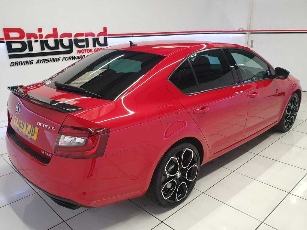 Skoda Octavia 2.0 Tsi Vrs Challenge Hatchback FX69YJD Red #6