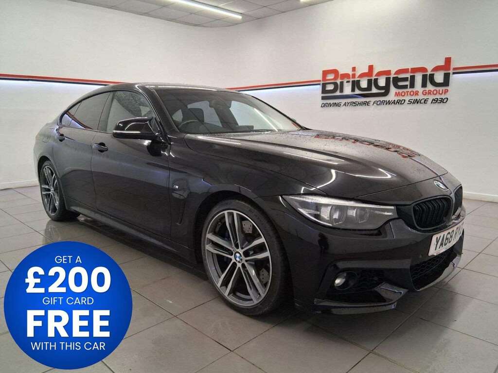 BMW 4 Series 3.0 440I Gpf M Sport Hatchback Black #2