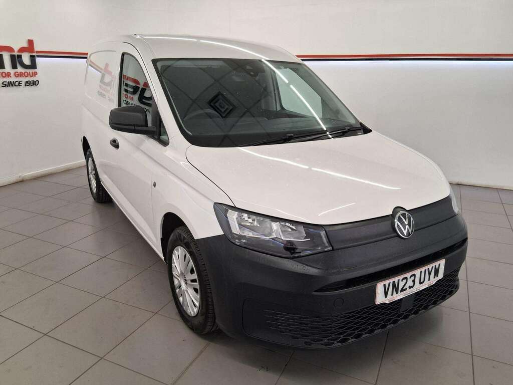 Volkswagen Caddy 2.0 Tdi C20 Commerce Panel Van S VN23UYW White #2