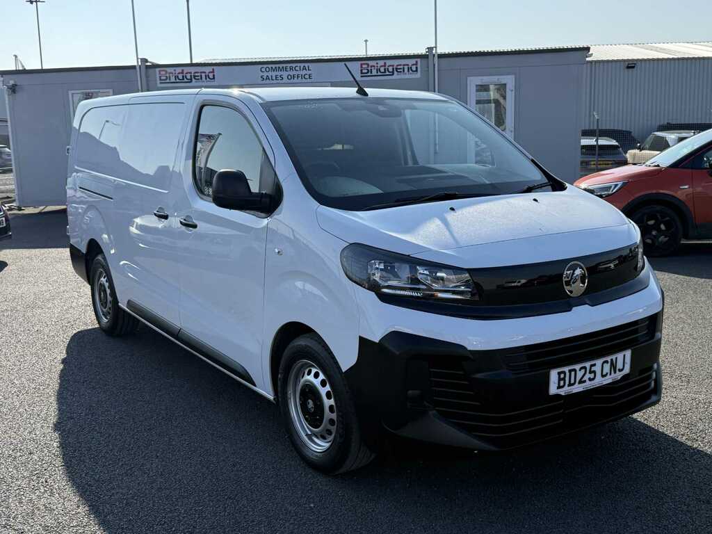 Vauxhall Vivaro 1.5 Turbo D Prime XL Panel Van 6Dr L BD25CNJ White #2