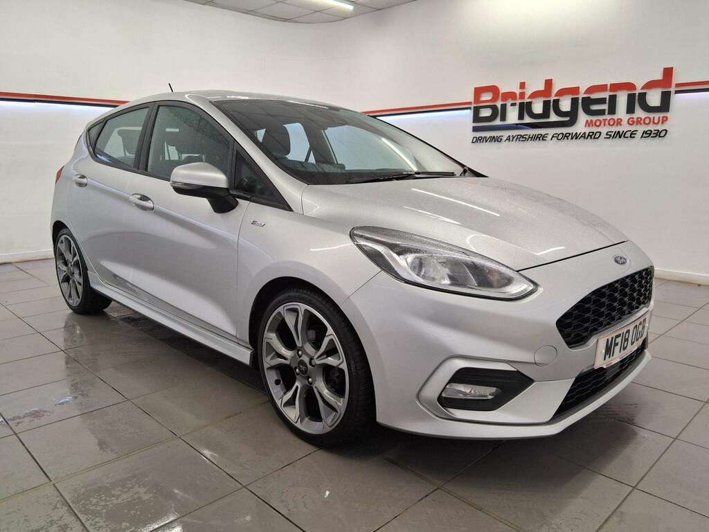 Ford Fiesta 1.0T Ecoboost St-line Hatchback Silver #2