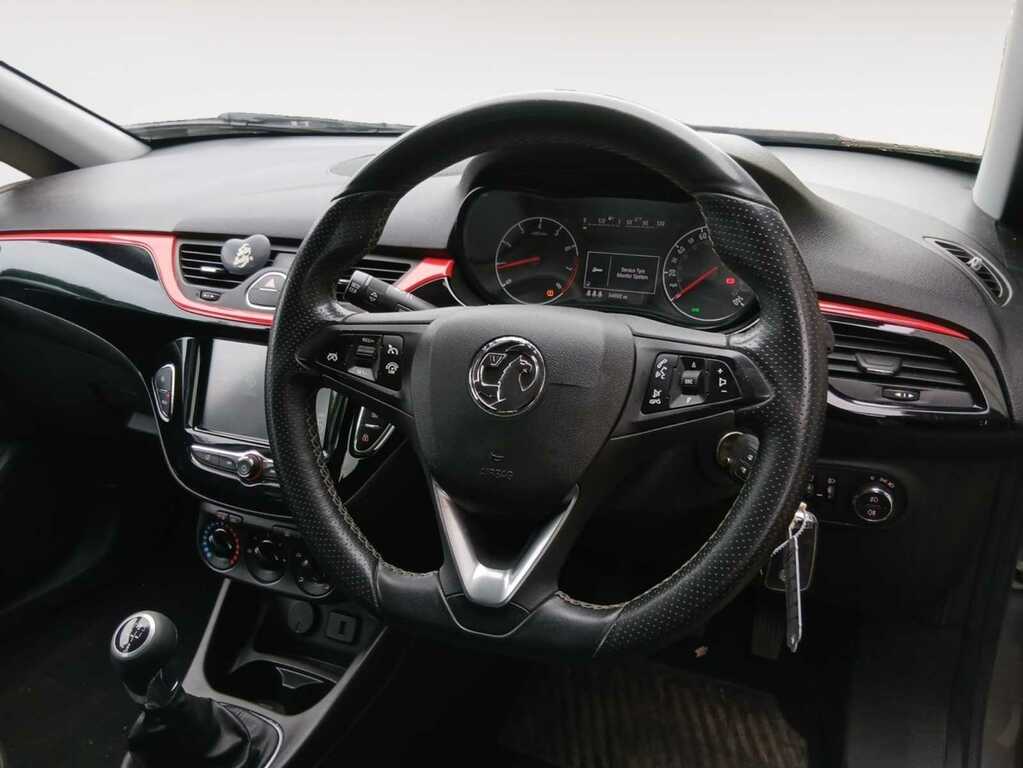 Vauxhall Corsa 1.4I Sri VX Line Nav Black Hatchback DS69XWY Grey #4