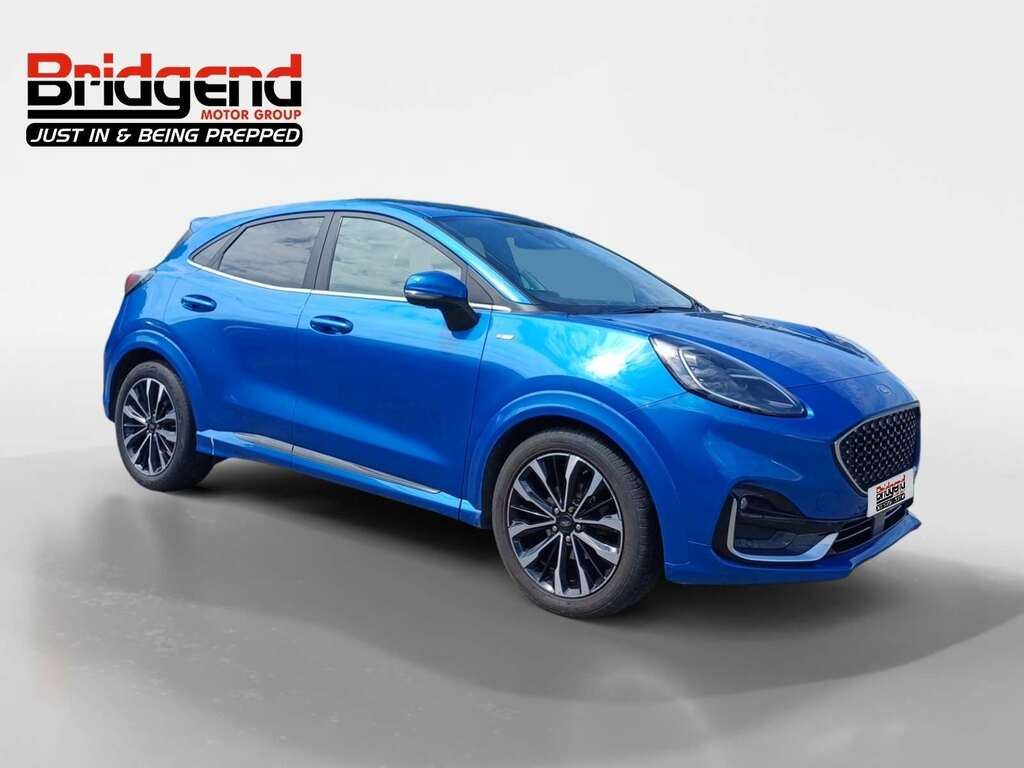 Ford Puma 1.0T Ecoboost Mhev St-line Vignale Suv WP21OZR Blue #2