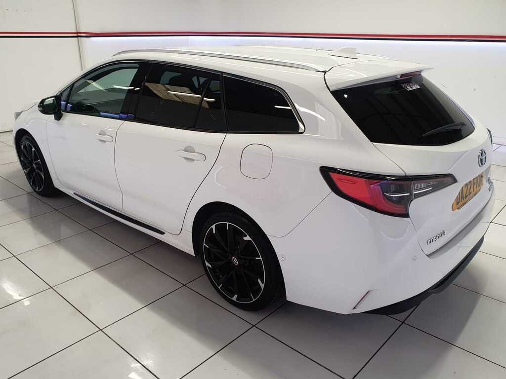 Toyota Corolla 2.0 Vvt-h Gpf Gr Sport Touring Sports DA22FKN White #4