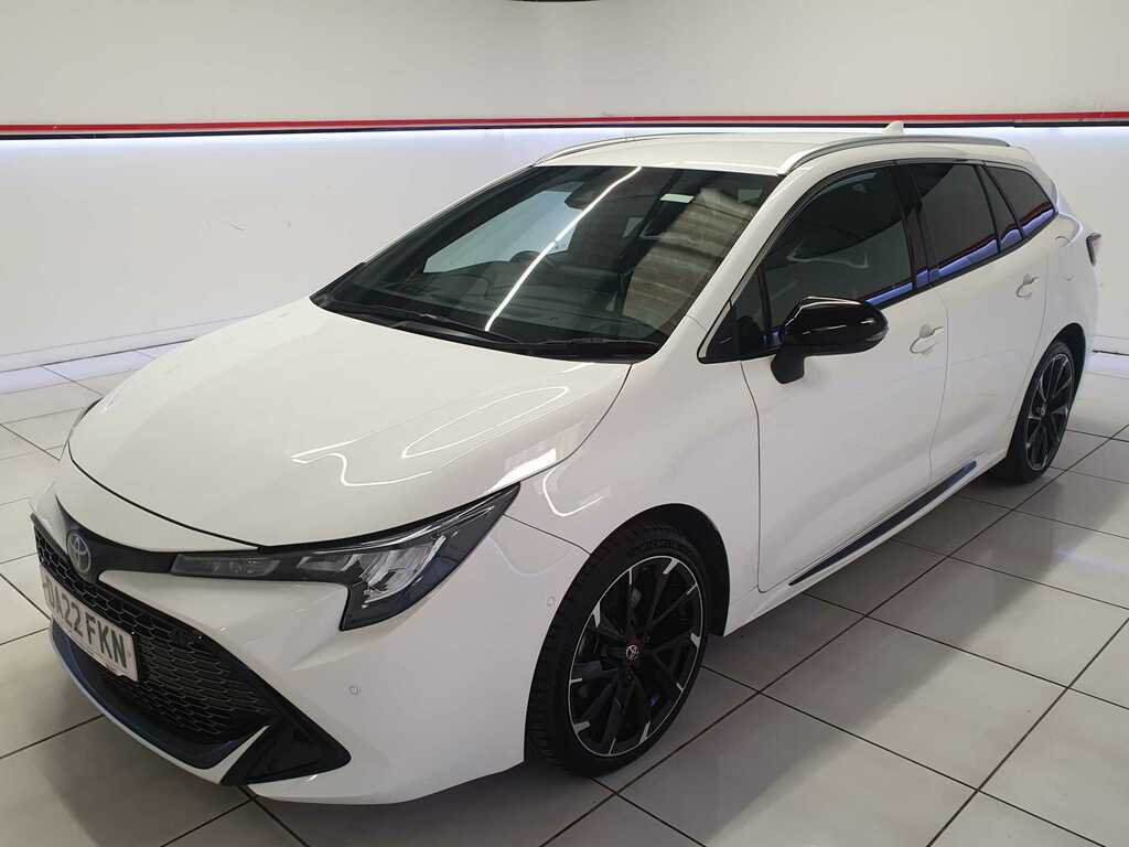 Toyota Corolla 2.0 Vvt-h Gpf Gr Sport Touring Sports DA22FKN White #3