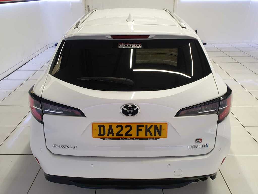 Toyota Corolla 2.0 Vvt-h Gpf Gr Sport Touring Sports DA22FKN White #5