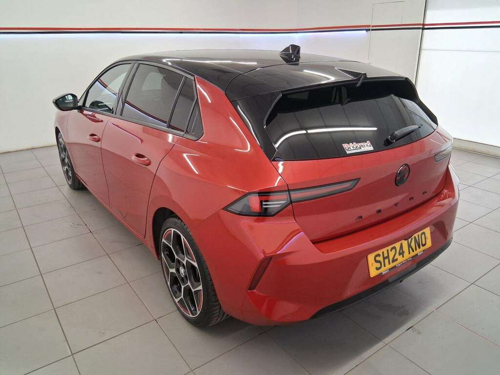 Vauxhall Astra 1.2 Turbo Gs Hatchback SH24KNO Red #4