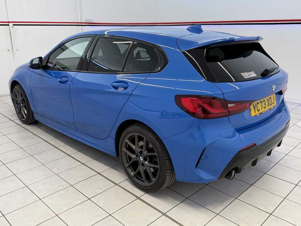 BMW 1 Series 1.5 118I M Sport Lcp Hatchback YC73XOJ Blue #4