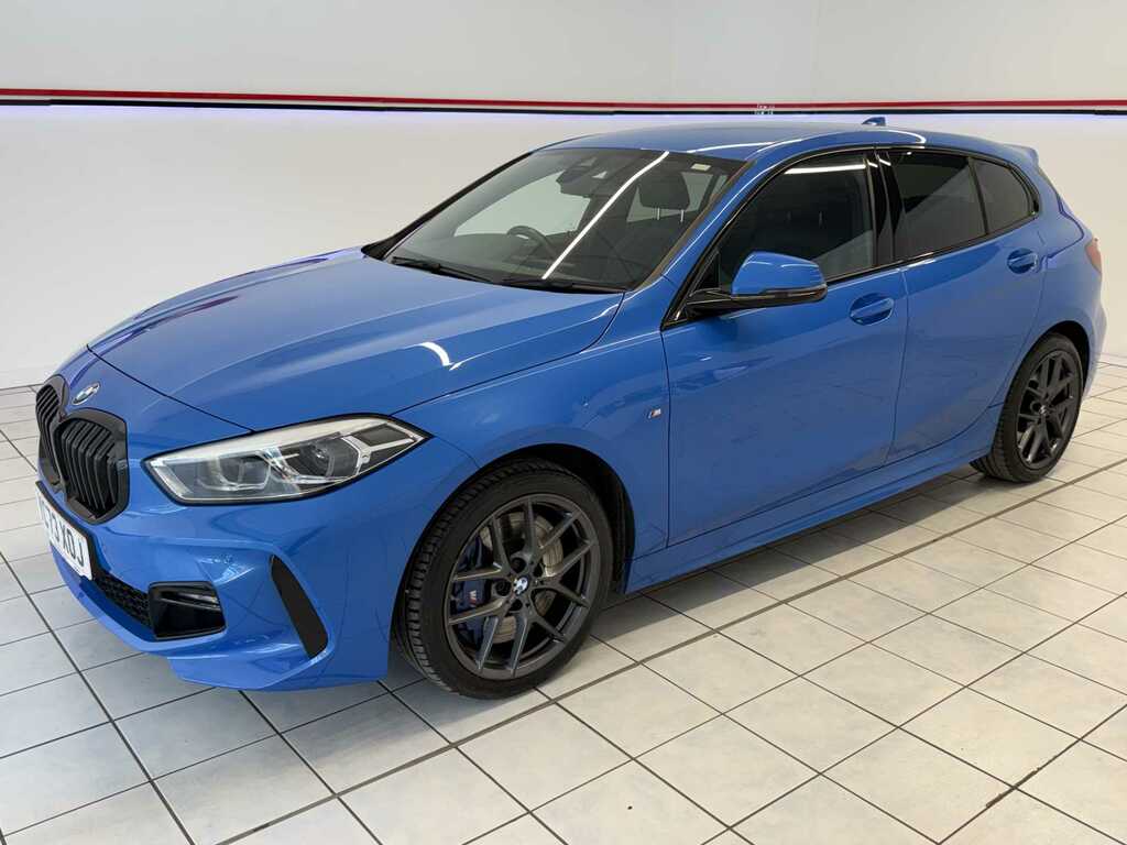 BMW 1 Series 1.5 118I M Sport Lcp Hatchback YC73XOJ Blue #3