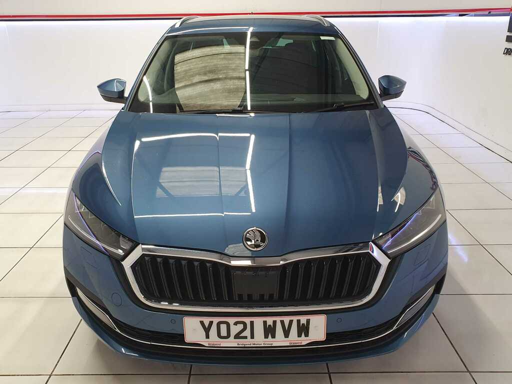 Skoda Octavia 1.5 Tsi Act Se L Estate YO21WVW Blue