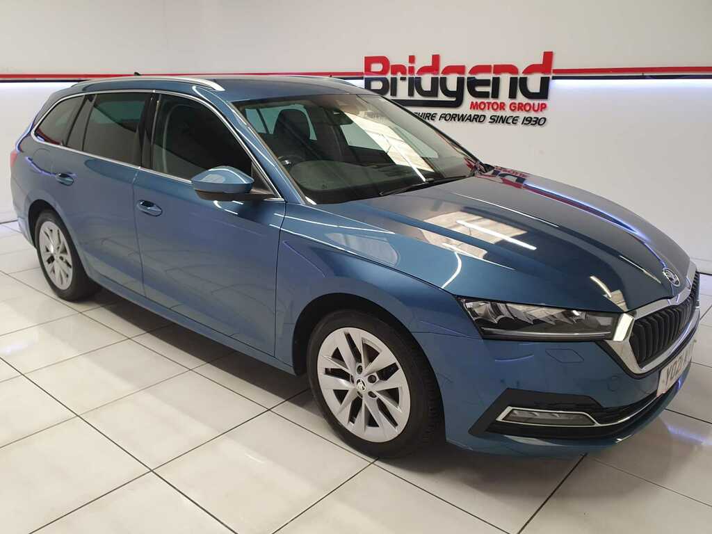 Skoda Octavia 1.5 Tsi Act Se L Estate YO21WVW Blue #2
