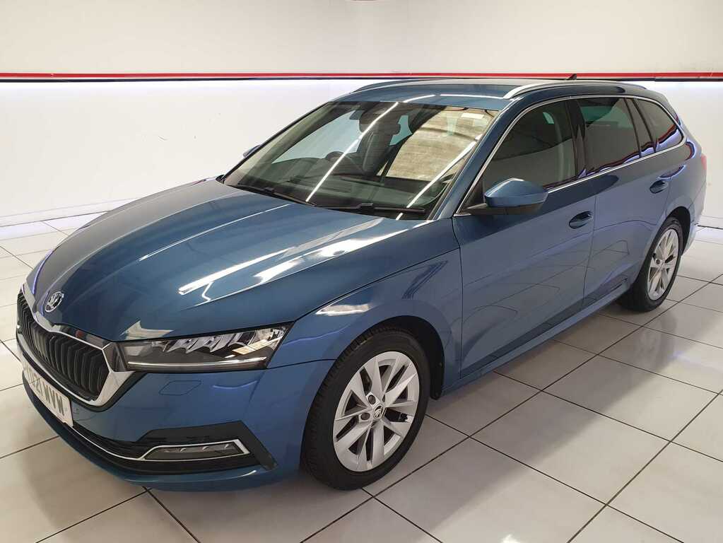 Skoda Octavia 1.5 Tsi Act Se L Estate YO21WVW Blue #3