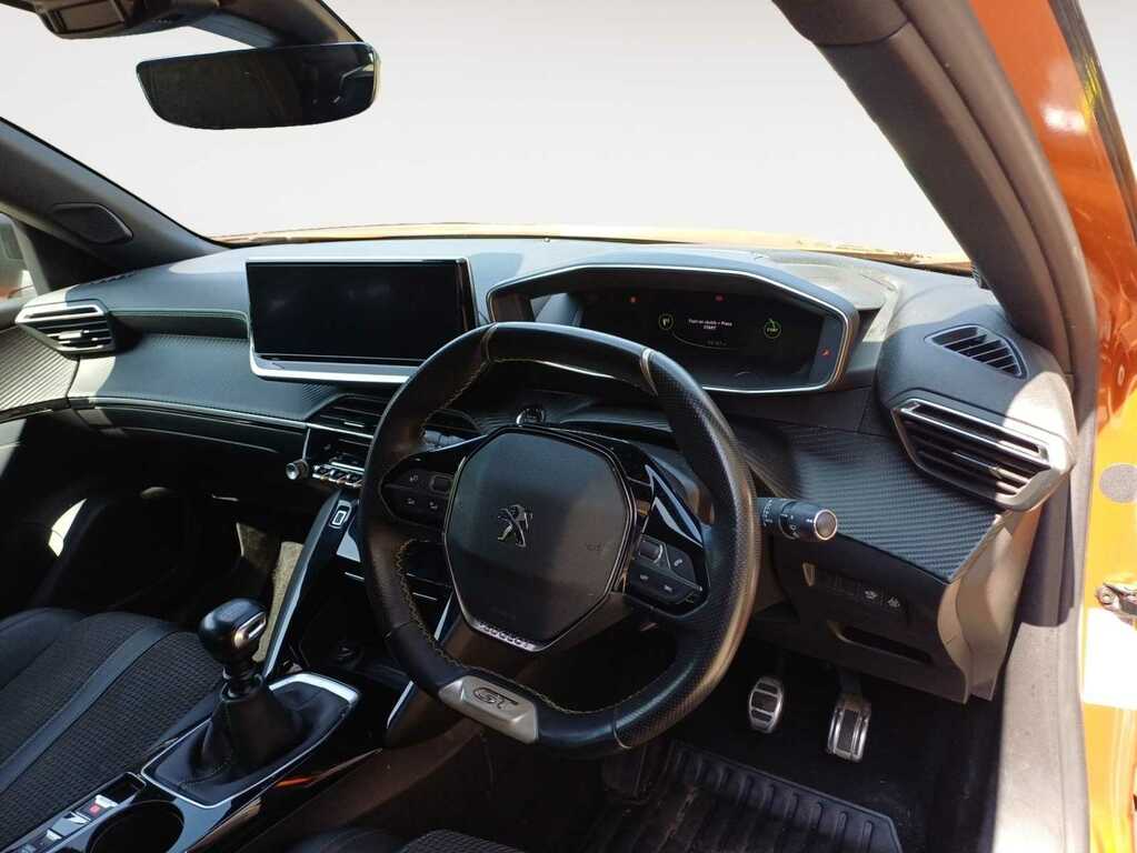 Peugeot 2008 1.2 Puretech Gt Line Suv SJ20XZX Orange #5
