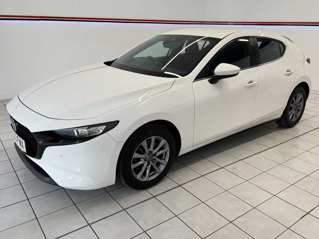 Mazda 3 2.0 E-skyactiv-g Mhev Se-l Lux Hatchback SL23FWX White #3