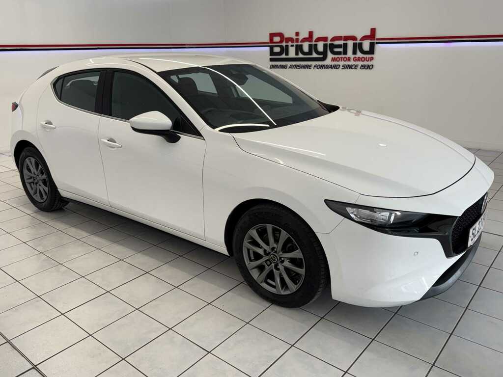Mazda 3 2.0 E-skyactiv-g Mhev Se-l Lux Hatchback SL23FWX White #2
