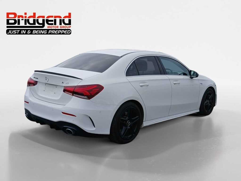 Mercedes-Benz A Class 2.0 A35 Amg Executive Saloon LM69BWX White #3
