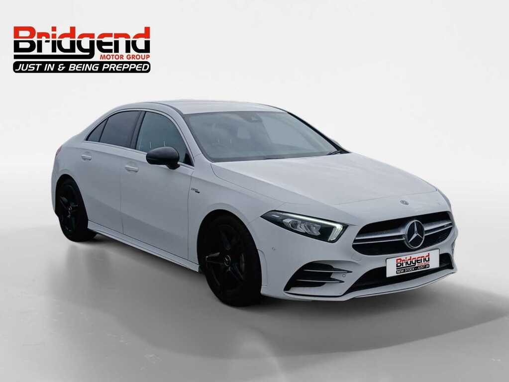 Mercedes-Benz A Class 2.0 A35 Amg Executive Saloon LM69BWX White #2