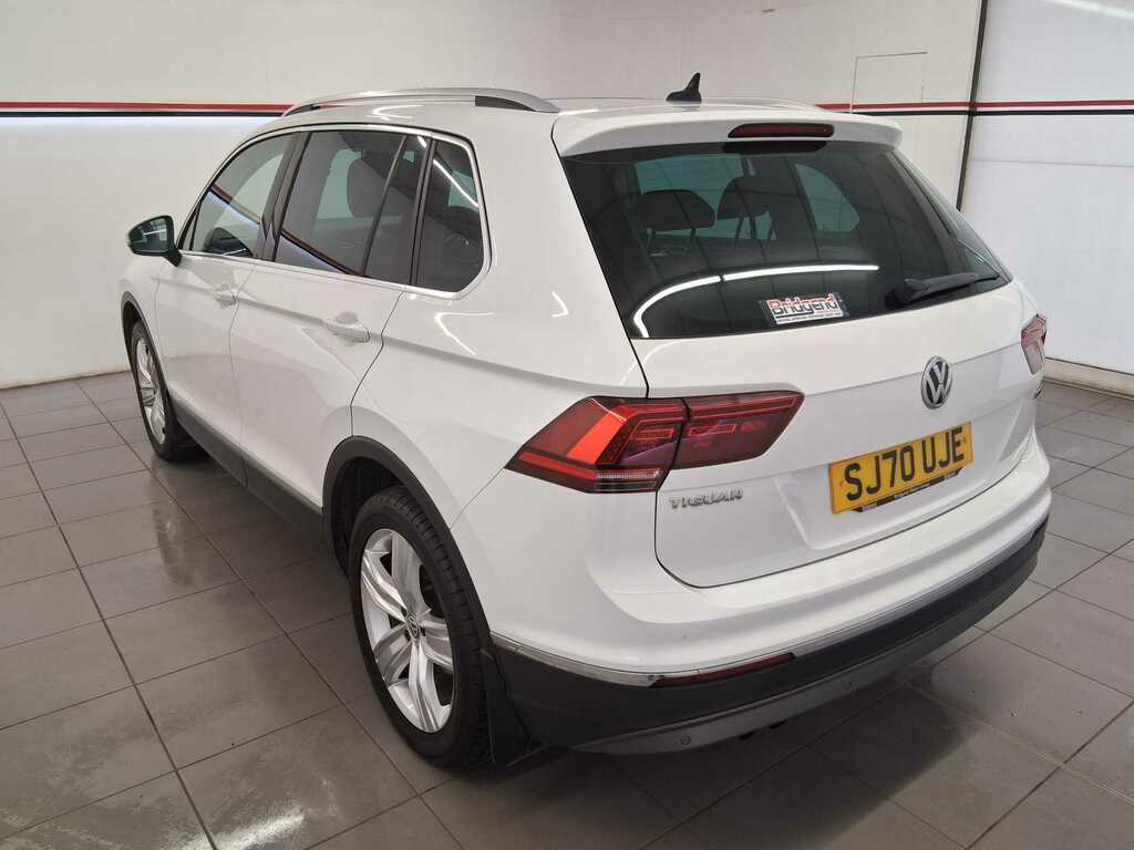 Volkswagen Tiguan 2.0 Tdi Sel Suv SJ70UJE White #4