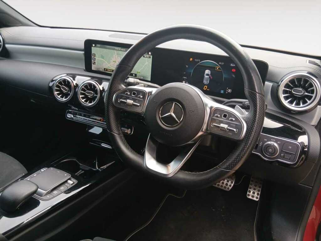 Mercedes-Benz A Class 1.3 A180 Amg Line Edition Executive Hatchback WP22JJE Red #5