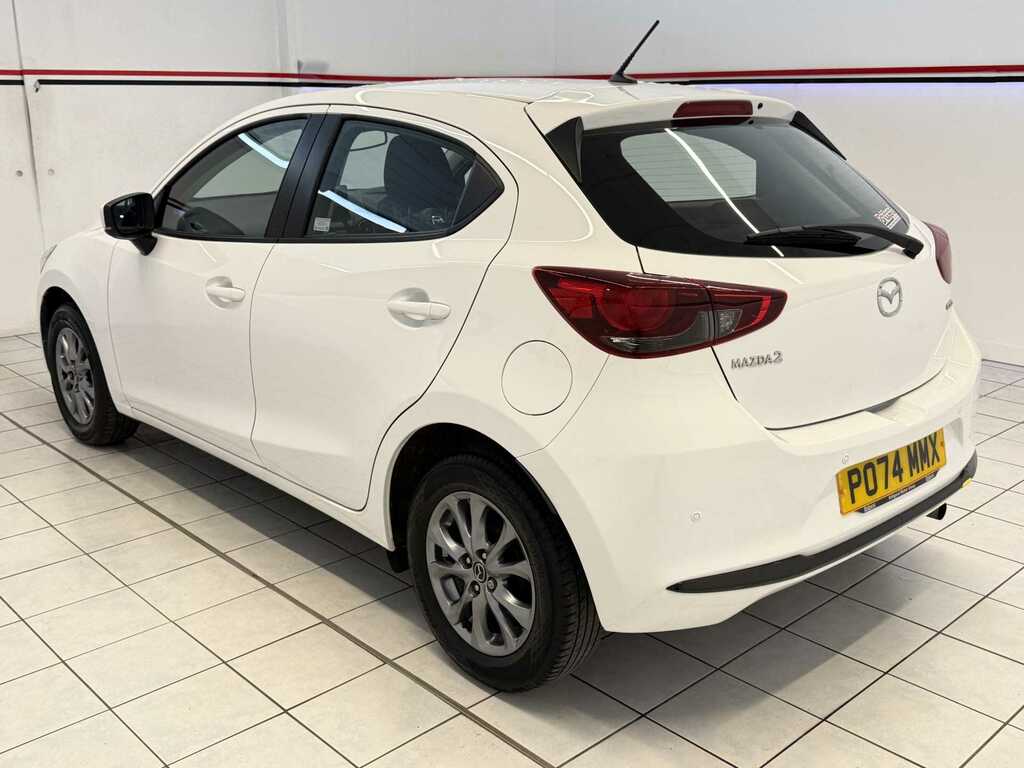 Mazda 2 1.5 Skyactiv-g Centre-line Hatchback PO74MMX White #4