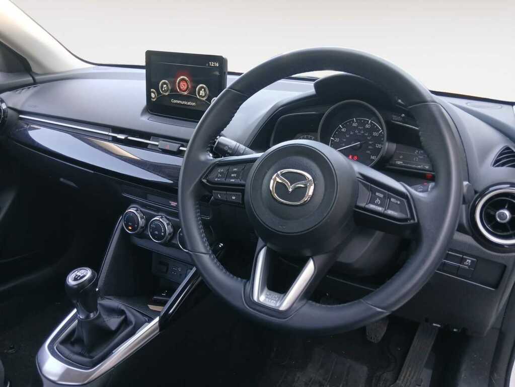 Mazda 2 1.5 Skyactiv-g Centre-line Hatchback White #5
