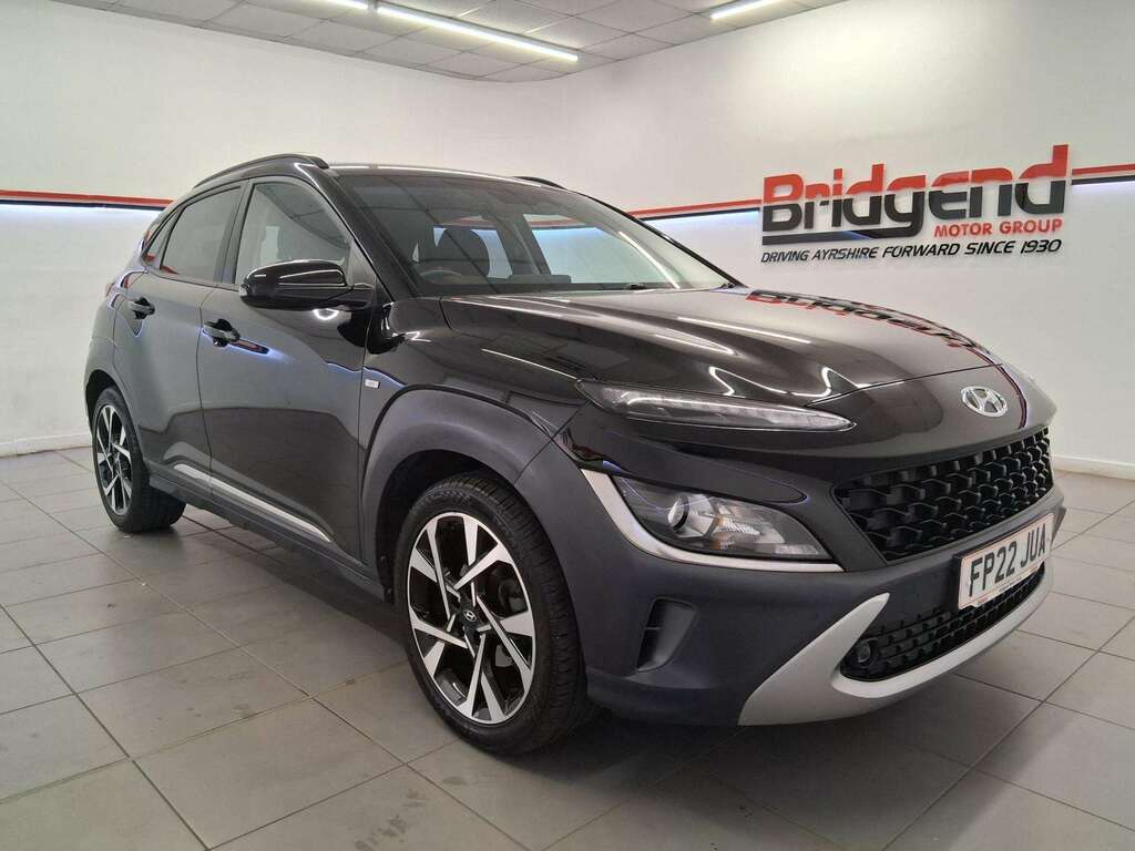 Hyundai Kona 1.0 T-gdi Mhev Premium Suv Black #2
