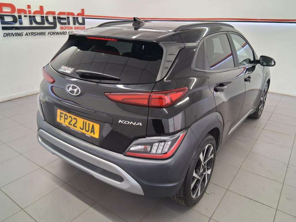 Hyundai Kona 1.0 T-gdi Mhev Premium Suv Black #6