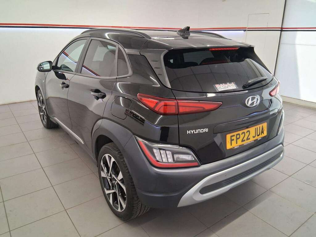 Hyundai Kona 1.0 T-gdi Mhev Premium Suv Black #4