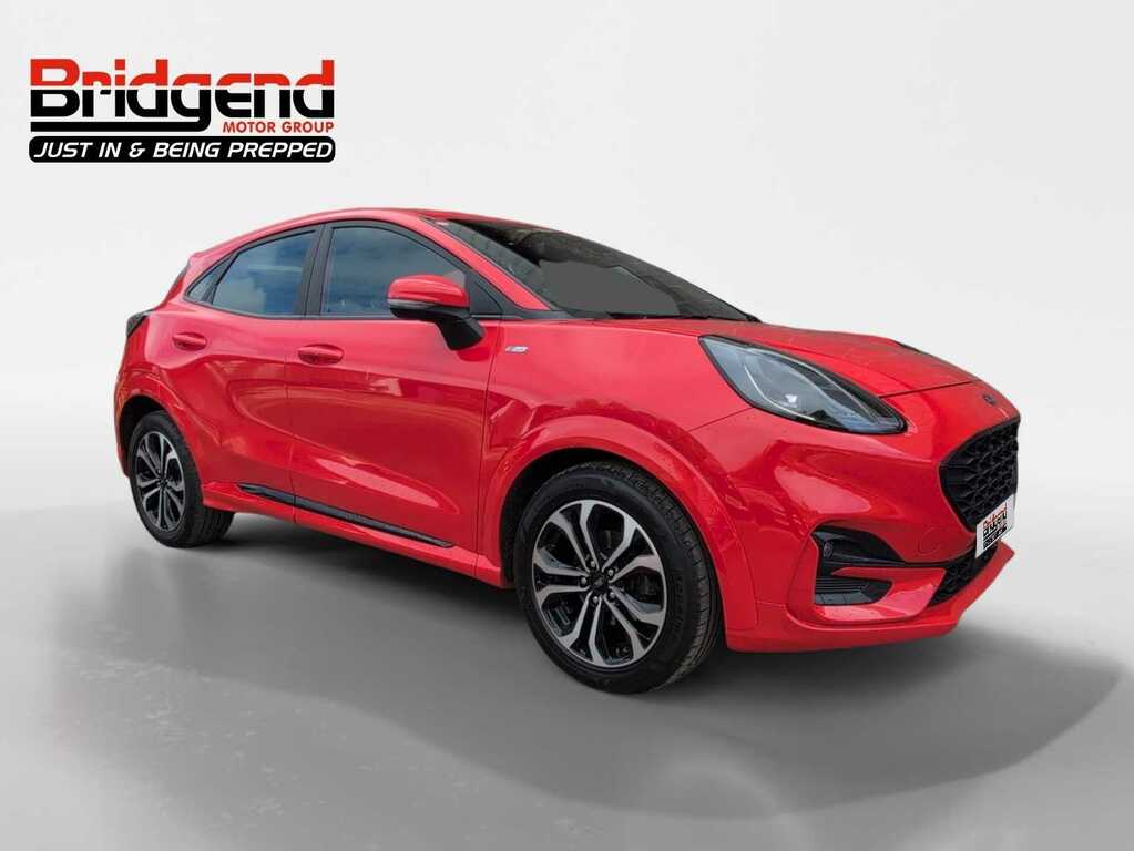 Ford Puma 1.0T Ecoboost Mhev St-line Suv MH08HOD Red