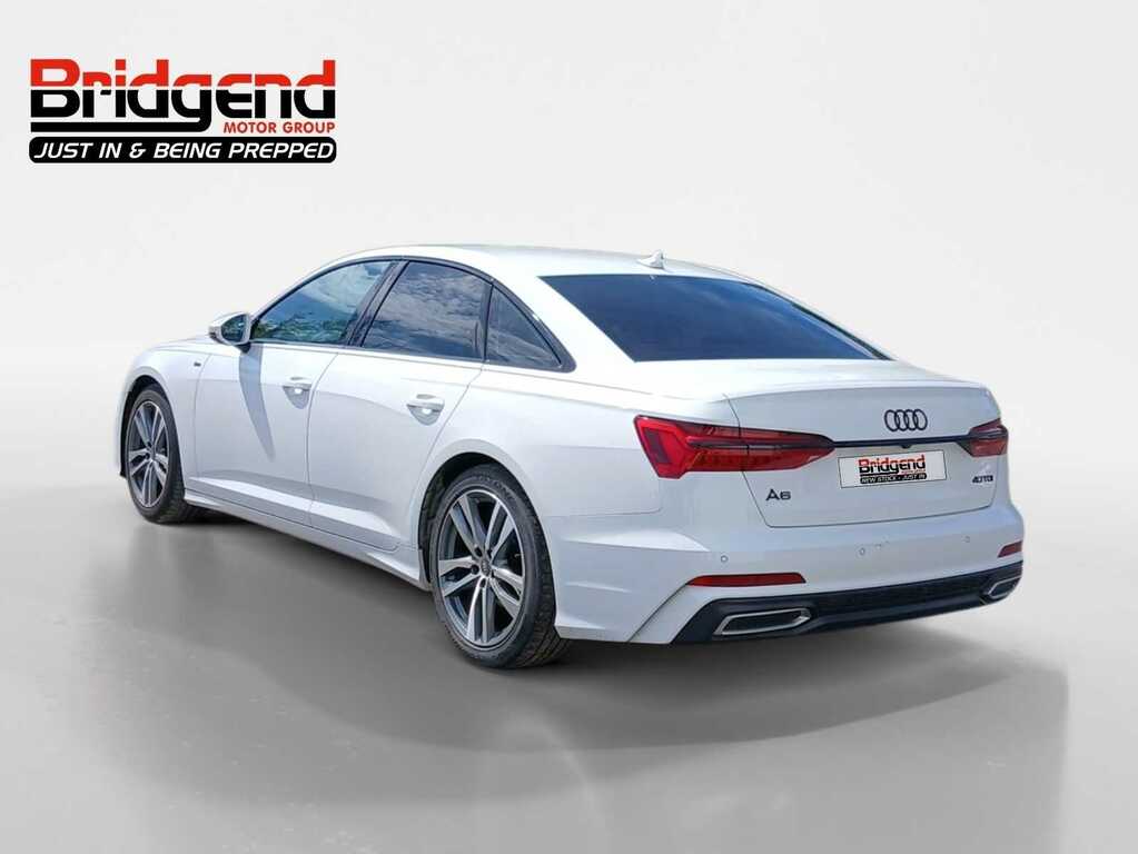 Audi A6 Saloon 2.0 Tdi 40 S Line Saloon White #3