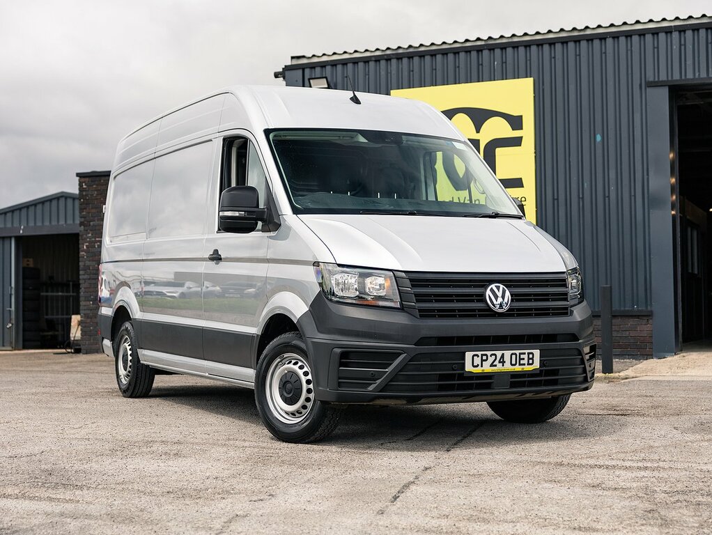 Volkswagen Crafter Cr35 2.0 Tdi 140 Bhp Commerce Mwb High Roof Euro 6 Silver #5