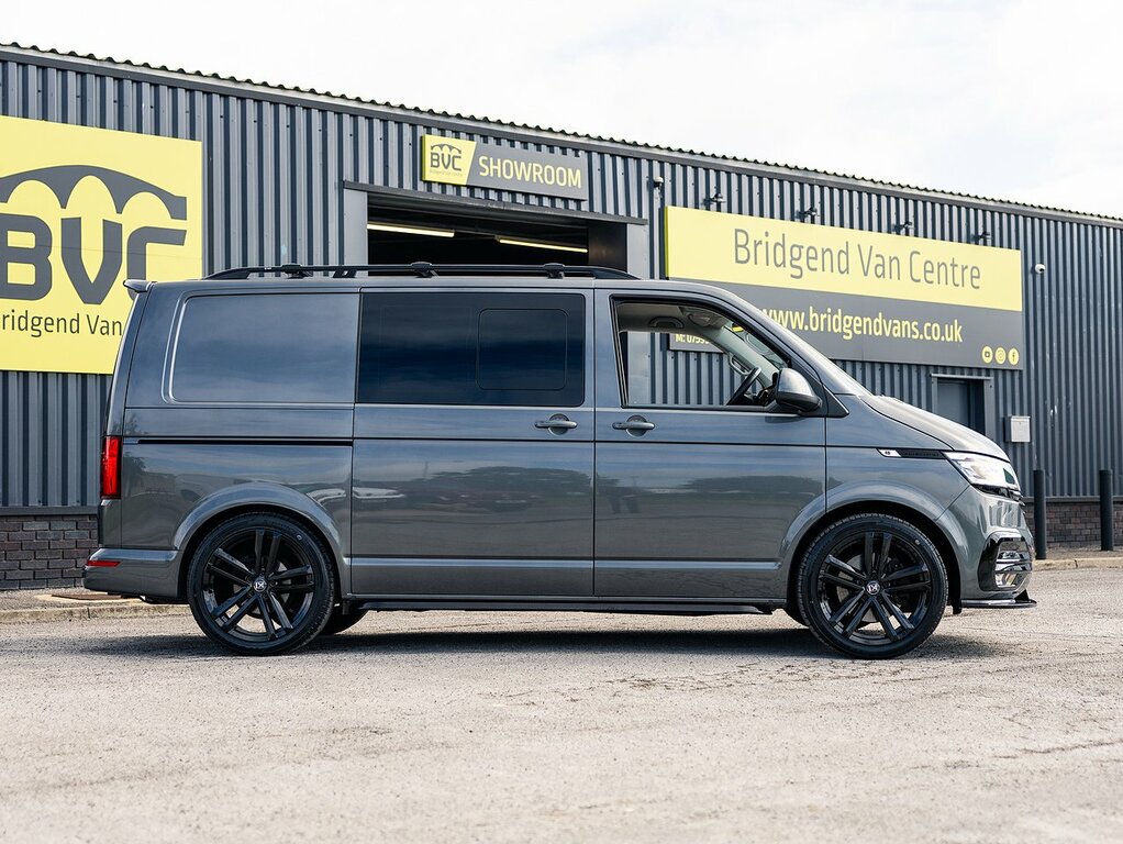 Volkswagen Transporter T6.1 T32 2.0 Tdi 150 Bhp L1 Swb Highline 5 Seat Ko Grey #6