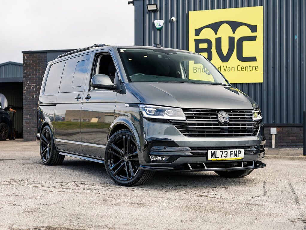 Volkswagen Transporter T6.1 T32 2.0 Tdi 150 Bhp L1 Swb Highline 5 Seat Ko Grey #5