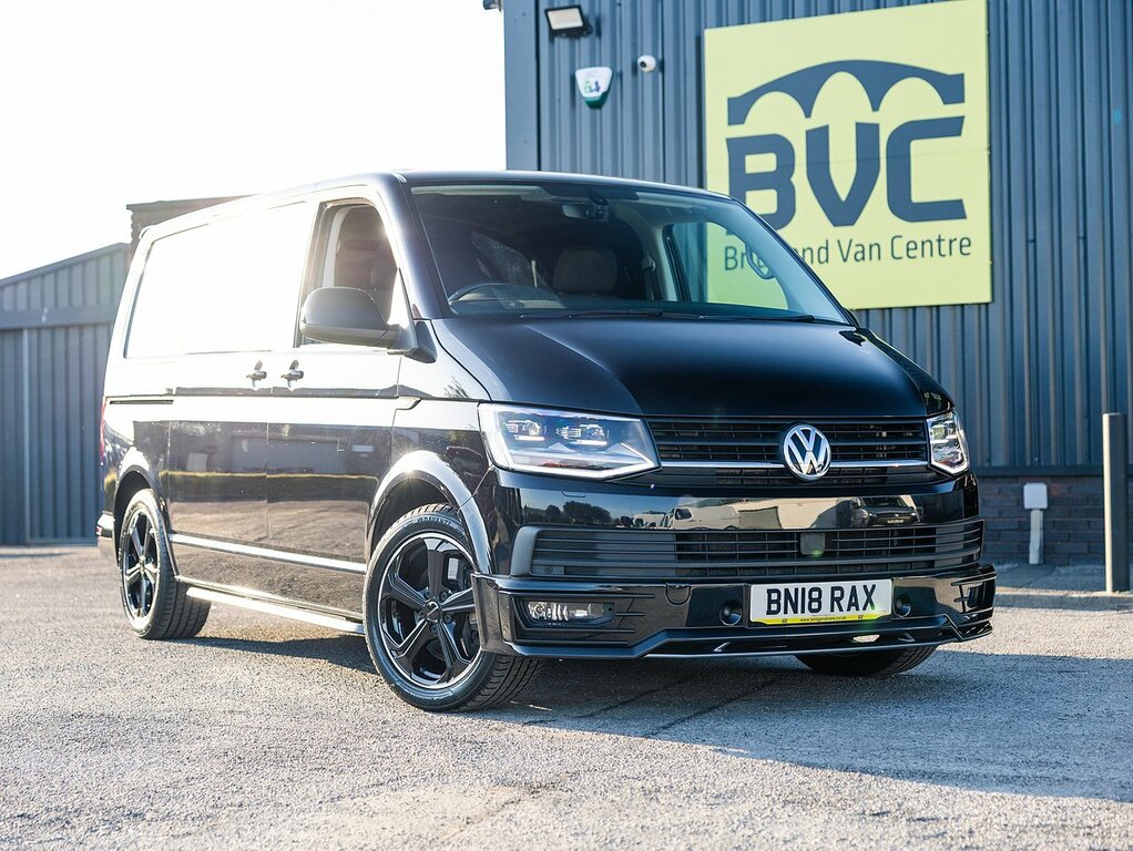 Volkswagen Transporter T6 T32 2.0 Bitdi 204 Bhp Highline 5 Seat Kombi Swb Black #5