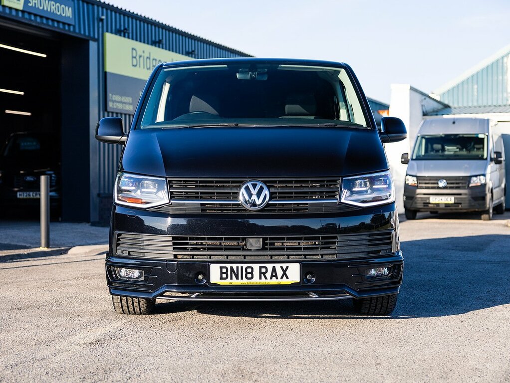 Volkswagen Transporter T6 T32 2.0 Bitdi 204 Bhp Highline 5 Seat Kombi Swb Black #4