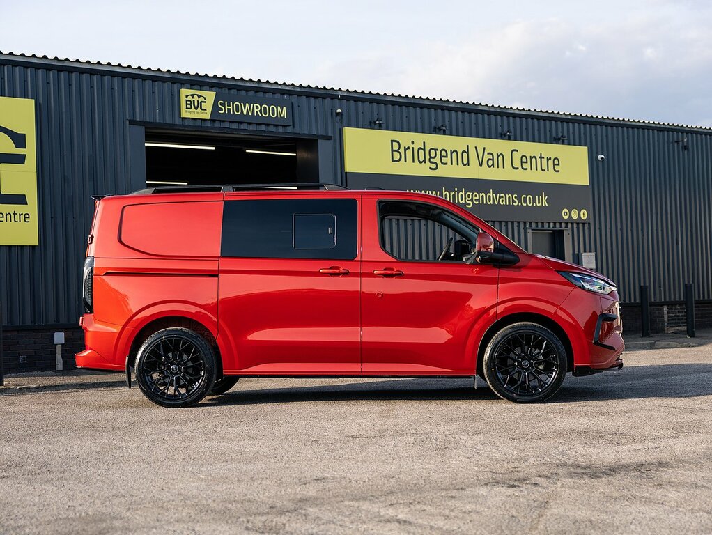 Ford Transit Custom 2.5 Duratec 232 Bhp Phev L1 Swb Limited 6 Seat Dou WF74MYM Red #5