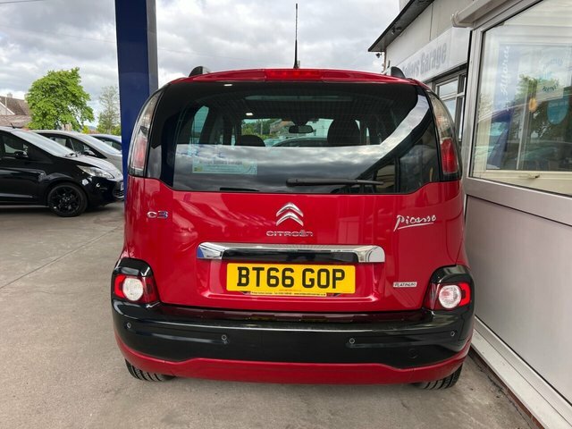 Citroen C3 Picasso Bluehdi Platinum Mpv Red #4